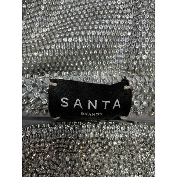 Santa Brands x Revolve Silver Mini Skirt Size XS - Picture 4 of 5